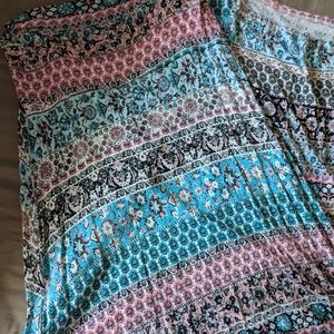 Anerican Rag floral maxi skirt